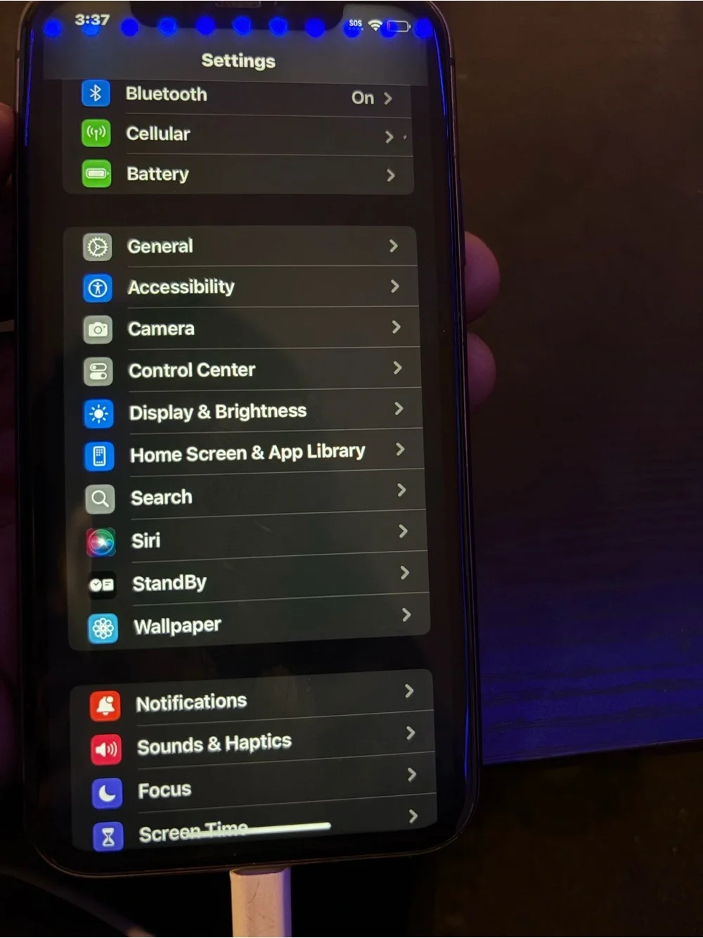 Apple iPhone 11 in Black with Dual Cameras 64GB